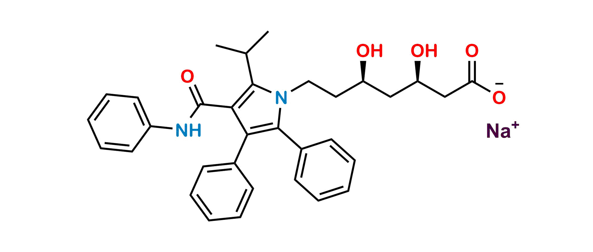 Atorvastatin EP Impurity A (Sodium salt)